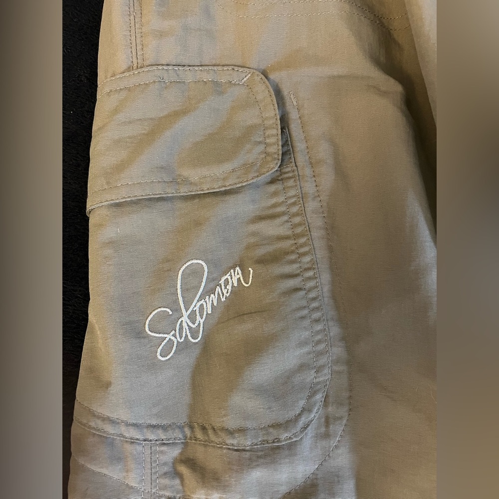Salomon Cargo Pants with zipper pockets on sides
